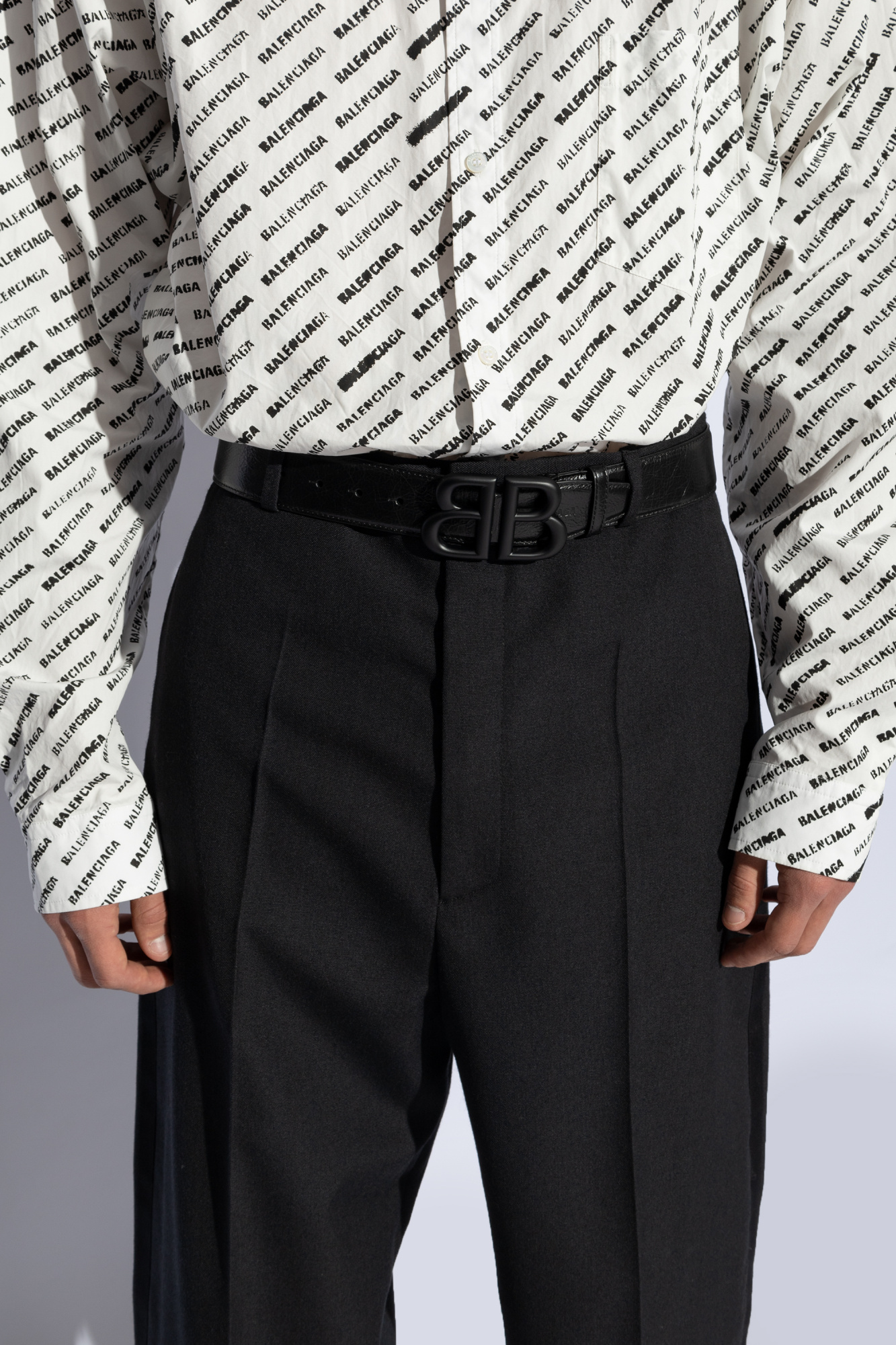 Balenciaga Belt with logo | Men's Accessories | Vitkac Balenciaga Belt with logo | Men's Accessories | Vitkac